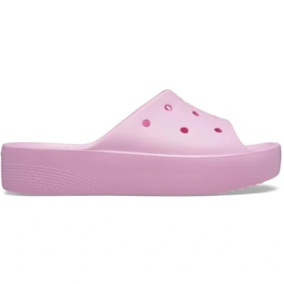 Image of Crocs Classic Platform Slide Flamingo Size 8 UK Women