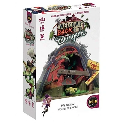 Image of IELLO IEL51305 51305 Welcome Back to The Dungeon Game, Multicolor