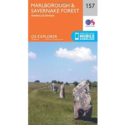 Image of Explorer 157 Marlborough &amp; Savernake Forest Map With Digital Version