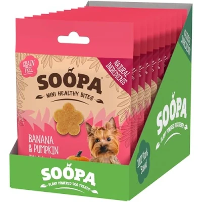Image of 10 Pack Soopa Mini Dog Treat Bites