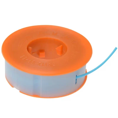 Image of ALM ALMBQ112 Strimmer Spool and Line, Orange, 12 x 18.5 3cm