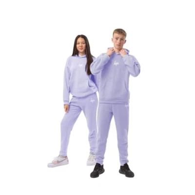 Image of Hype Unisex Kid&#039;s Lilac Tracksuit, 7 8 años