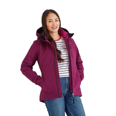 Image of TOG24 Beverley 100% Waterproof All Season 3 in 1 Jacket for Women, Outer Coat with Hood plus Ultra Warm Inner to Wear Together or Separately