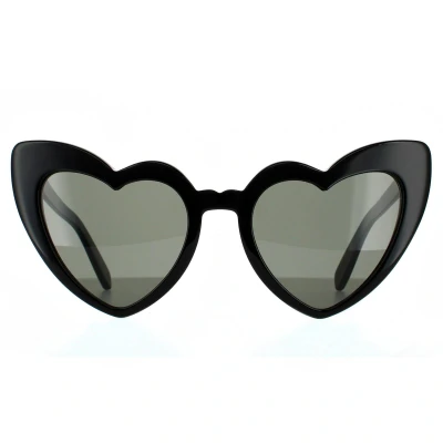 Image of Sunglasses Saint laurent Sl 181 loulou col. 001 Woman GÃ©omÃ©trique Black