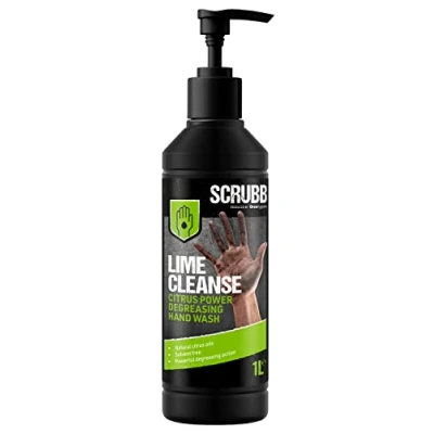 Image of SCRUBB Lime Cleanse, Citrus Power Degreasing Hand Wash, 1L Pump Top
