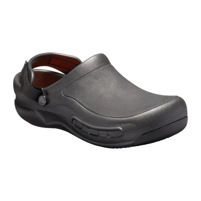 Image of Crocs Bistro PRO Literide Unisex Mules, Size: 11, Black Synthetics