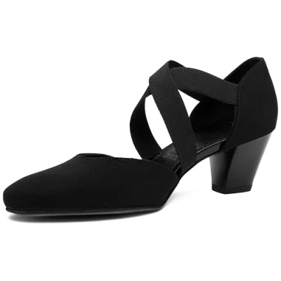 Image of ara Toulouse, Women&#039;s Ankle Strap Heels, Black (Schwarz 69), 7 UK (41 EU)