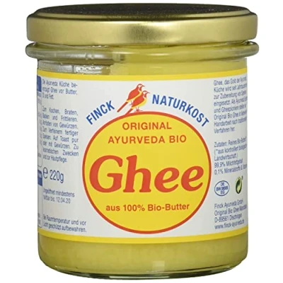 Image of GHEE CLARIFIED Butter BIO 220 g FINCK AYURVEDA