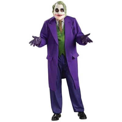 Image of Rubie&#039;s 888632STD000 The Joker DC Comics Adult Fancy Dress, STD