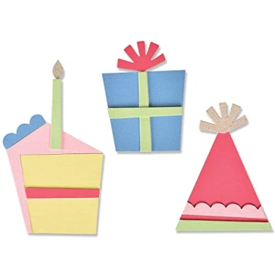 Image of Sizzix Bigz L Die Party Elements by Jennifer Ogborn, Mulitcolour, One Size