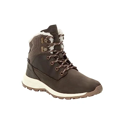 Image of Jack Wolfskin Women&#039;s Queenstown City Texapore Mid W Winter Boots, Cold Coffee, 5.5 UK