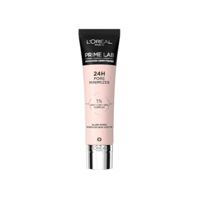 Image of L&#039;Oréal Paris Pore Minimiser Primer, Advanced Derm Blurs Pores, Resurfaces Skin, Matte Finish, 24H Wear, Prime Lab, 30ml