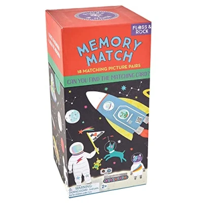 Image of Floss and Rock Memory Match Game (Space)