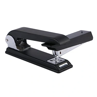 Image of Eagle Swing Arm Swivel Stapler, 12 Sheet Capacity, Specialized for Booklet Stapling, Black