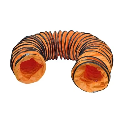 Image of 12&quot; 300mm PVC Flexible Ducting Industrial Portable Ventilator Extractor Hose Heavy Duty in 5m Length