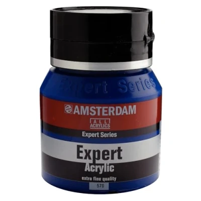 Image of Amsterdam Expert Artists Acrylic Paint 400ml Phthalo blue