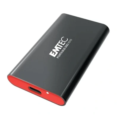 Image of Emtec 256GB X210 Elite SATA III Portable Solid State Drive (SSD) with NAND Technology ECSSD256GX210