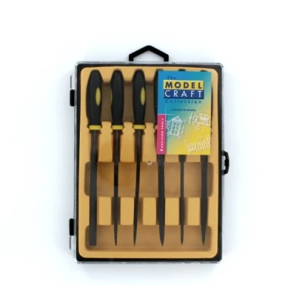 Image of Modelcraft Needle File Box Set, Pack of 6,