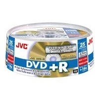 Image of JVC Premium Grade DVD+R 25 Spindle Pack