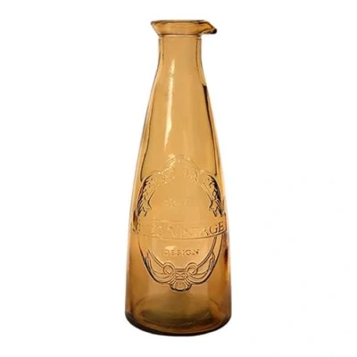 Image of Dexam Sintra Recycled Glass Carafe Ochre