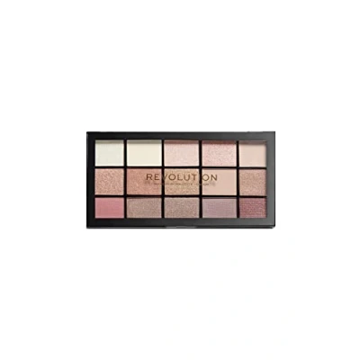 Image of Revolution Beauty London Reloaded Eyeshadow Palette, Highly Pigmented, 15 Shades, Matte and Shimmer Finishes, Iconic 3.0, 16.5g