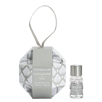 Image of Seasonal Collection White Cashmere &amp; Pear Fragrance Oil Bauble