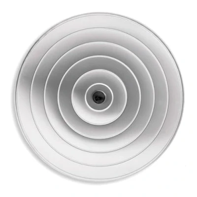 Image of Vaello La Valenciana Smooth Aluminum Cover, 28 Cm, Aluminium, Silver