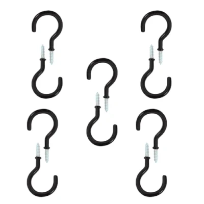 Image of FYACCD Screw Hooks, 10 Pcs Ceiling Cup in Hooks for Outdoor Indoor, Hanging