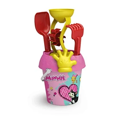 Image of URBN TOYS 18cm 5 Piece Beach Designed Sand Mill Set Minnie Mouse
