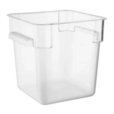 Image of Hygiplas Polycarbonate Square Storage Container 7Ltr