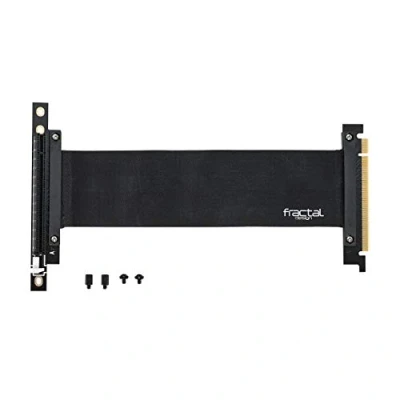 Image of Fractal Design Flex VRC 25 PCI E Riser for Define R6 S2 Vision Meshify PC Case Highly flexible Zero latency performance Full PCIe 3.0 support Accessory