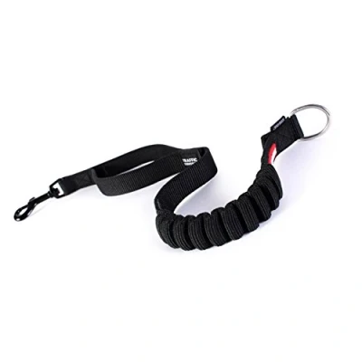Image of EZYDOG Zero Shock Dog Lead Extension Technology, Absorbing, Lead, Clips, Extendable Small Dogs, Medium Large Traffic Control (Black)