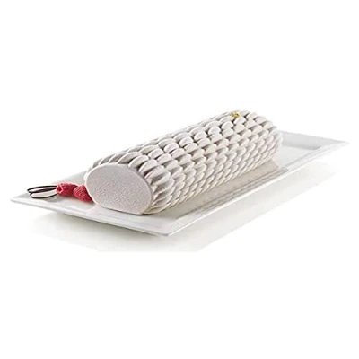 Image of silikomart BÛCHE Quenelle Silicone Moulds 245X95 H 77MM