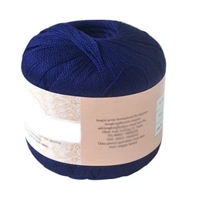 Image of Steellwingsf Mercerized Cotton Cord Thread Yarn for Embroidery Crochet Knitting Lace Jewelry Size 24