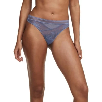 Image of Passionata Womens Maddie Tanga Blue Polyamide Size Small