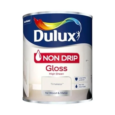 Image of Dulux Retail Non Drip Gloss Paint Timeless 750ml