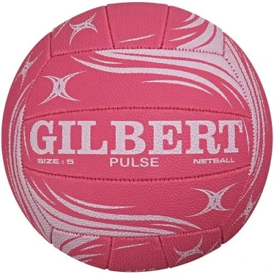 Image of Gilbert Women&#039;s Pulse Netball Pink, Size 4
