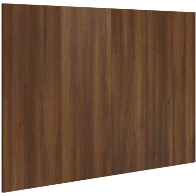 Image of vidaXL Bed Headboard Brown Oak 120x1.5x80 cm Engineered Wood