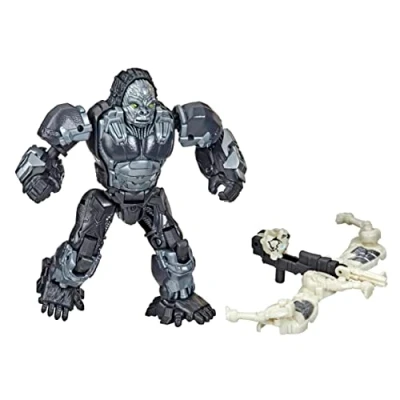 Image of Transformers: Rise of the Beasts Film Beast Alliance Weaponizers 2 Pack Optimus Primal Toy, 6 and Up, 12.5 cm