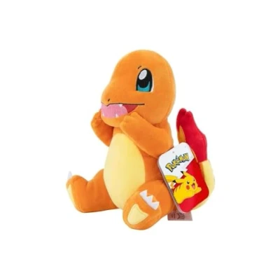 Image of Pokémon Official &amp; Premium Quality 8 inch Charmander Adorable, Ultra Soft, Plush Toy, Perfect for Playing Displaying Gotta Catch ‘Em All