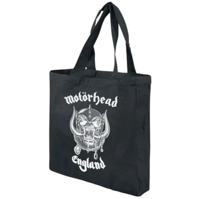 Image of Motörhead England Unisex Backpack Shoulder Bag Black White, Standard
