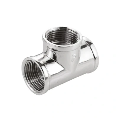 Image of 1/2&quot; BSP Thread Pipe Connection TEE Female Screwed Fittings