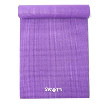 Image of FAIRWAYUK Yoga Mats for Women 6mm Thick Premium Non Slip Mat with Carrying Strap, Eco Friendly Fitness Exercise Workout Yoga, Pilates and Gymnastics (Purple)