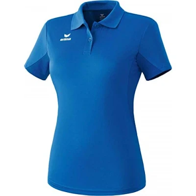 Image of Erima Women&#039;s Casual Basics Functional Polo Shirt New Royal Blue, Size 36