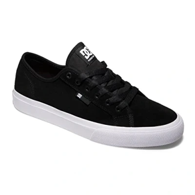 Image of Dc Shoes Men&#039;s Manual Shoe, Black/White, 5.5 UK
