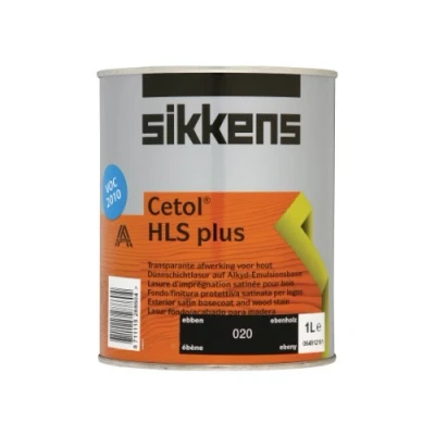Image of Sikkens SIKCHLSPE 1L Cetol HLS Plus Translucent Woodstain Ebony
