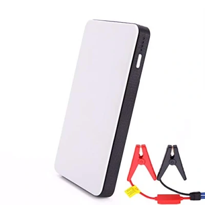 Image of AKT Portable Mini Slim 20000mAh Car Jump Starter Power Bank 12V Engine Battery Charger Booster Starter,White