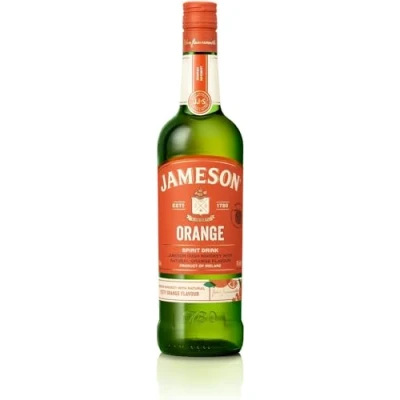 Image of Jameson Orange Flavoured Irish Whiskey 30% ABV 70CL Triple Distilled Zesty Citrus Fruit with Sweet Undertones Subtly and Perfectly Balanced
