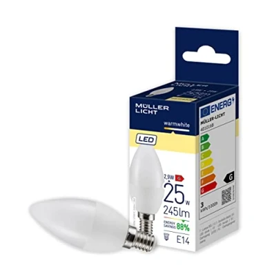 Image of Müller Licht candle LED bulb E14 3W 2,700K Ra90
