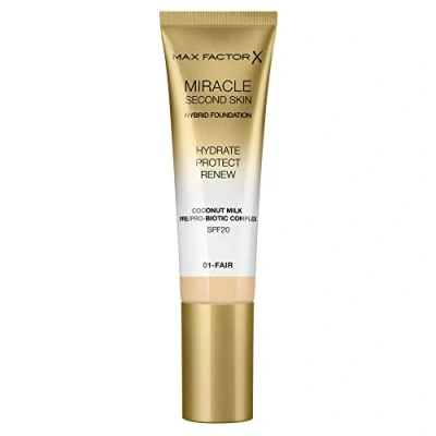 Image of Max Factor Miracle Touch Second Skin, 01 Fair, 30 ml